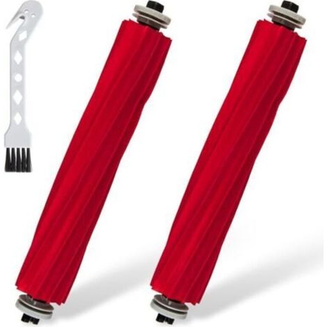 3er-set Original-zubehör, Abnehmbare Hauptbürste Aus Gummi, Ersatzbürsten Kompatibel Mit Roborock S7/s7 Maxv/s7 Maxv Ultra/s7 Max/s7 Pro Ultra/qv 35a/q Revo/p10/p10s
