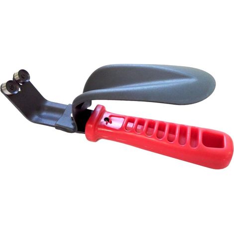 Satz Aus 1 Professionellem Entgratwerkzeug Für Platten Mit Komplettem Schutz (rot)