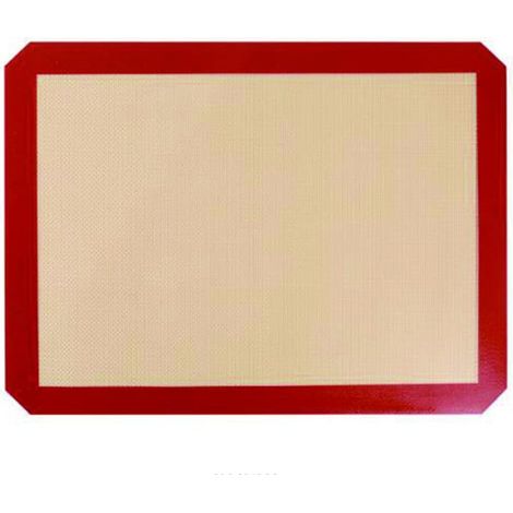 Backmatte – 1 Wiederverwendbare, Antihaftbeschichtete Silikonmatte – Ofen- Und Mikrowellengeeignet, Spülmaschinenfest – Bpa-frei Und Umweltfreundlich Zertifiziert – Ideal Für Backwaren: 42x29,5 Cm