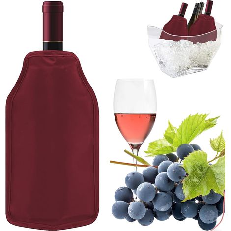Weinkühler, Wein-kühlhüllen Für Wein, Champagner, Limonade, Geeignet Für Partys, Rotwein