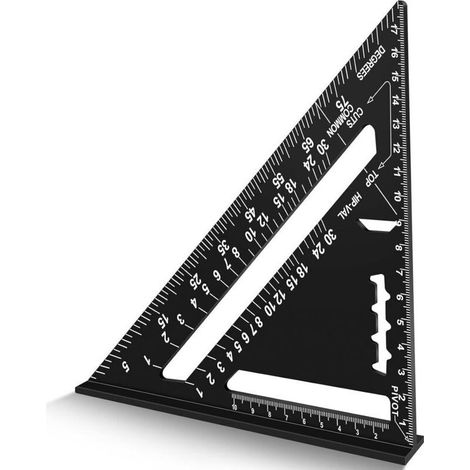 Equerre Zimmermann, Hochpräzise Messwerkzeuge, Anreißwerkzeuge Für Zimmerleute, Dachdecker, Ingenieure, Heimwerker-werkzeuge