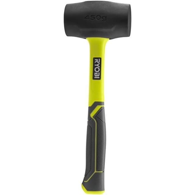 RHHM450 Anti-Rebound-Hammer, Stahlkopf, Holzgriff, 450 g - Ryobi