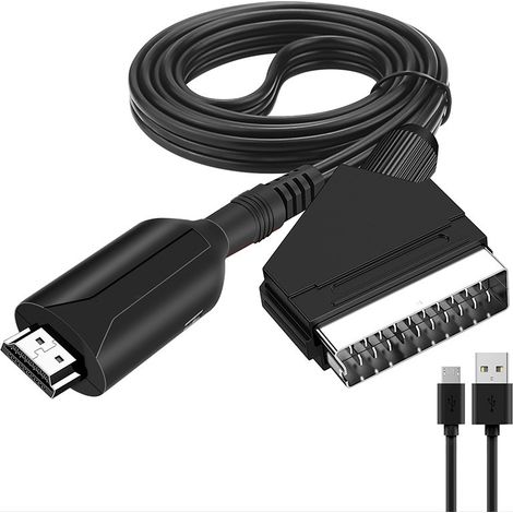 Scart-zu-hdmi-konverter, Audio-video-adapter Für Hdtv/dvd/receiver/ps3/pal/ntsc Starlight