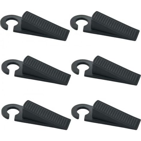 6er-set Universelle Türstopper Aus Weichem, Rutschfestem Gummi Für Alle Bodenarten, Silikon-türstopper Für Zuhause, Schule Und Büro