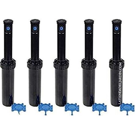 5er-set Rain Bird 3504-pc Sprinkler. Reichweite Von 4,6 Bis 10,7 Metern. 1/2'' Innengewinde. Professionelle Gartenbewässerung