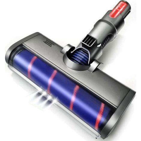 Elektrische Turbo-rotationsbürste Kompatibel Mit Dyson V7 V8 V10 V11, Weiche Rolle Für Parkett Und Fliesen Mit Automatischer Led-beleuchtung
