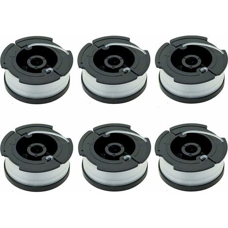 6er-pack Spulen A6481 A6485 Für Black & Decker Rasentrimmer - Liaiki