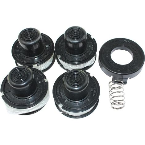 Fadenspule Und Kappe Für Black & Decker 82300 82310 82312 Cst500 Cst800 Ge600 Ge800 Glc12 Gl250 Gl310 Gl360 Glc500 St200 St300 St400 St1000 St3000 St4000 St4050 St4400 St4500 St5000 St6500