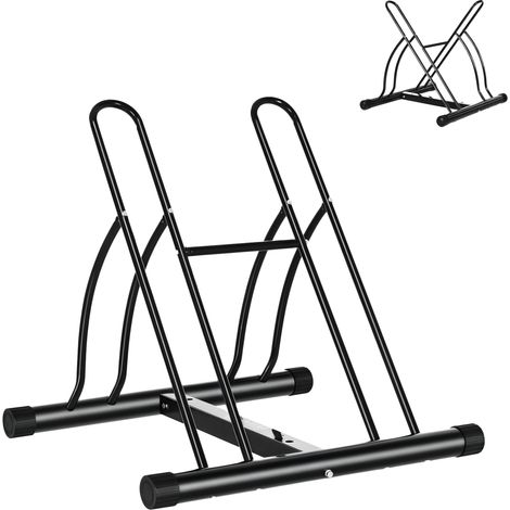 Modulares Fahrradständer Für 2 Fahrräder, Maße: 54l X 60b X 57h Cm, Stahl, Schwarz Epoxidiert