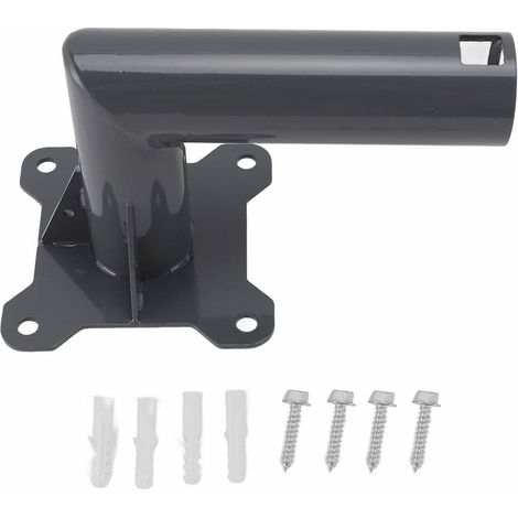 Robustes Montageset Aus Aluminiumlegierung Für Starlink-satellitenantennenmasthalterung, Geeignet Für Kurze Dach- Oder Wandmontage