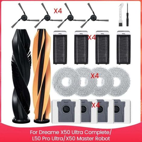 Ersatzteile Für Saugroboter X50 Ultra Complete/l50 Pro Ultra/x50 Master