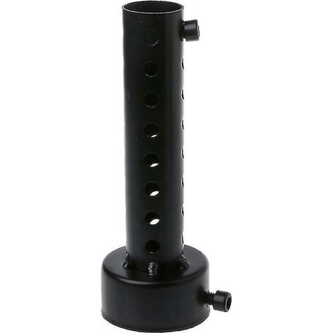 48mm Universeller Motorrad-auspuff Schalldämpfer Rohr Schwarz