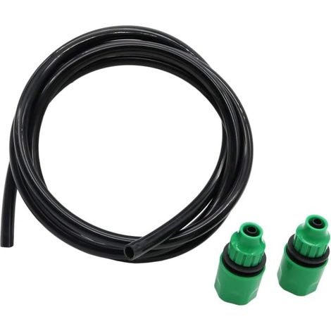 Gartenschlauch Bewässerungsschlauch Flexibler Wasserschlauch 8/11 Mm, 5m / 10m / 20m 3/8" Mit Schnellverschluss