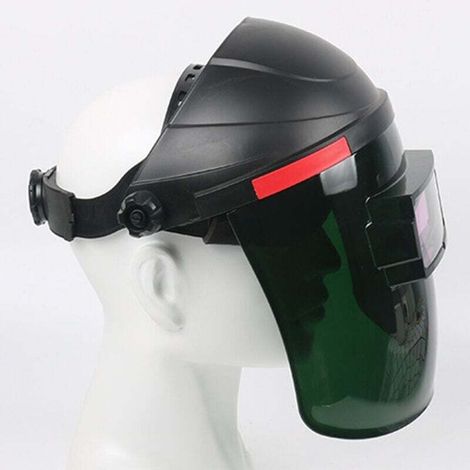 Schweißhelm, Gesichtsschutzschirm Kopfmontierte Schweißmasken Uv-schutzhelm Für Wig- Und Gasschweißen