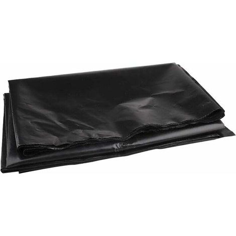 Hdpe-teichfolie 2m X 3m – Schwarz – Für Fischteiche Und Gartenteiche – Leicht Zu Reinigen