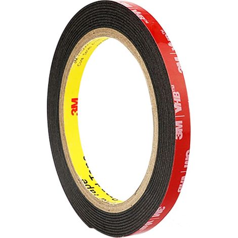 Extra Starkes Doppelseitiges Vhb-klebeband, Montageband, Wasserdicht Und Hitzebeständig, 1 Cm X 5 M X 1,1 Mm Dicke