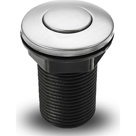 Liquidation Totale Drucktastenschalter Für Badewanne, Whirlpool, Abfall, Schwarz, 34 Mm, Semaket, Schwarz