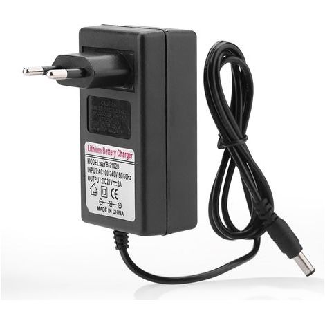 Netzteil Für Lithium-ionen-akkus, Ersatz-wechselstromadapter 100-240 V Ac, 21 V 2 A Dc, Professionelles Ladegerät Mit Mehrfachem Schutz (eu)
