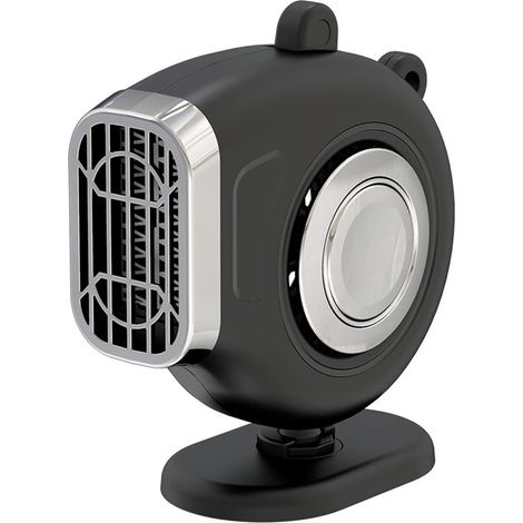 Tragbare Elektrische Heizung Für Autos, Ideal Für Kleinwagen, Wohnmobile, Boote, Camping Und Andere Winterbereiche, Geeignet Für Lkw (24 V, Schwarz)