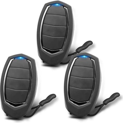 433,92 Mhz Torfernbedienung, 3er-pack Garagentor-fernbedienungen Kompatibel Mit Motorline Falk Mx4sp Mxs4sp Mx5sp Rcm Dsm, 4 Kanäle