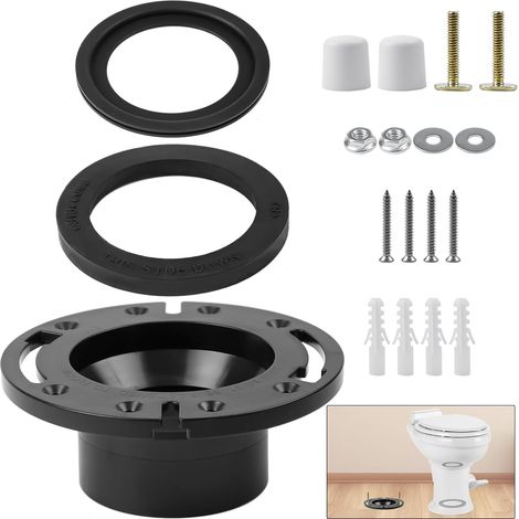 Toilettendichtungsset Für Wohnmobile Und 3-zoll-bodenflansch-dichtungssatz, 3-in-1-reparaturset