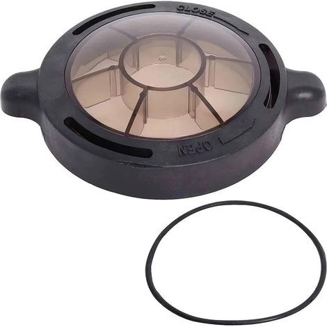 Deckel Für Poolpumpe, Kompatibel Mit Hayward Super Ii Deluxe Eingebaute Poolpumpe, Mit Ersatz-o-ring-dichtung Für Den Deckel