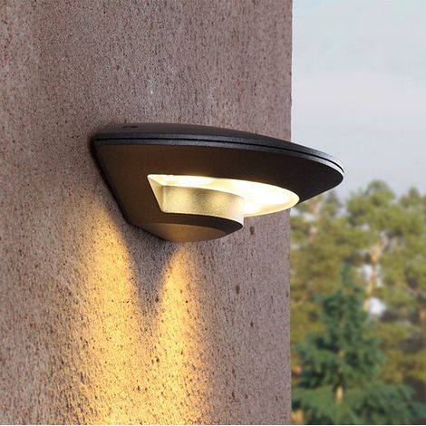 4w Led Innen-/außenwandleuchte, 1 Stück, Wasserdicht Ip65, Mit Einstellbarem Abstrahlwinkel, Warmweiß 3000k [energieeffizienzklasse E]