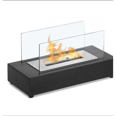 Tragbarer Bioethanol-tischkamin, 35,5x18x15 Cm
