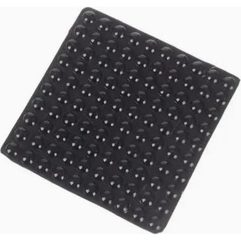 100 Stück Möbelgleiter Dämpfer, Selbstklebende Silikon-schutzpads, Türstopper Und Schrankstoßdämpfer Schwarz, 10x3mm