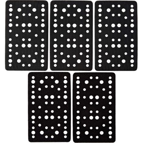 Schutzträger 80 X 133 Mm, 54 Löcher, 5 Stück, Zum Schutz Von Selbstklebenden Schleifscheiben