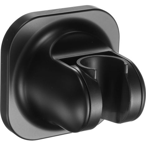 Selbstklebender Und Verstellbarer Duschhalter, Ohne Bohren, Clips Für Duschkopf (g1/2", Mattschwarz)