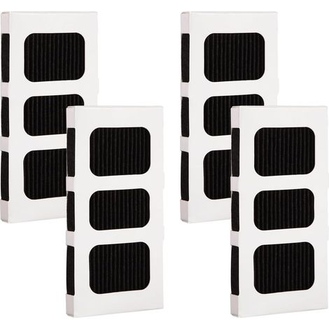 4 Stück Ersatz-luftfilter Für Kühlschrank, Aktivkohle-technologie Luftfilter Für Kühlschrank Kompatibel Mit Paultra2, Pure Air Ultra Ii, 242047805, 4582822, 5303918847 Usw.