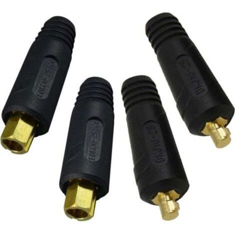 Schweißkabel-panelstecker Wp-17/18/26 200amp Schnellanschluss Dinse 4-teilig