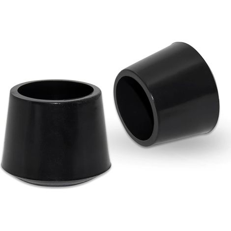4er-set Rutschfeste, Runde Gummifüße Aus Synthetischem Kautschuk Für Stuhlbeine, 30 Mm, 3,0 Cm Durchmesser, Schwarz