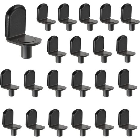 6er-pack Schwarze Regalträger, Glasbödenhalter Für Möbel, Schränke, Bücherregale Und Regale