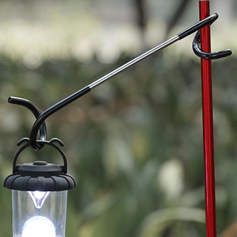 3er-set Haken Für Garagenregale, Campinglaternen, Küchenregale, 26,5 Cm