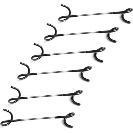 6er-set Haken Für Garagenregale, Campinglaternen Und Küchenregale, 26,5 Cm