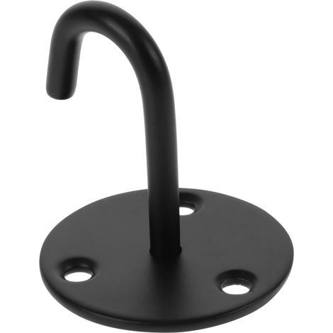 Schwarze Haken, Schwarze Aufhängehaken, Robuste Haken, Deckenhaken, Deckenhaken Zum Aufhängen Von Pflanzen, Edelstahl
