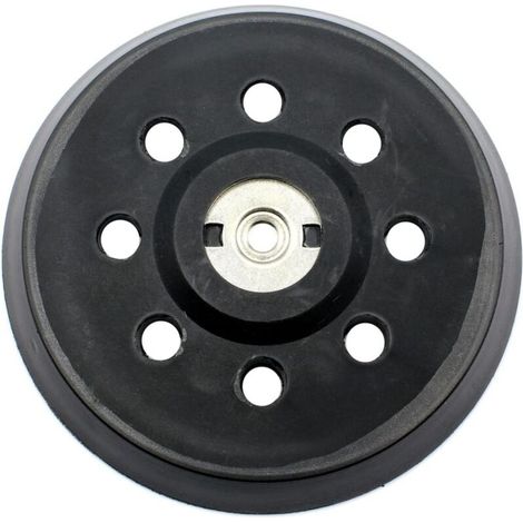 125 Mm Schleifteller, Schleifplatte Für Metabo Sxe 325 Intec 425 Turbotec 631220000 (schwarz)