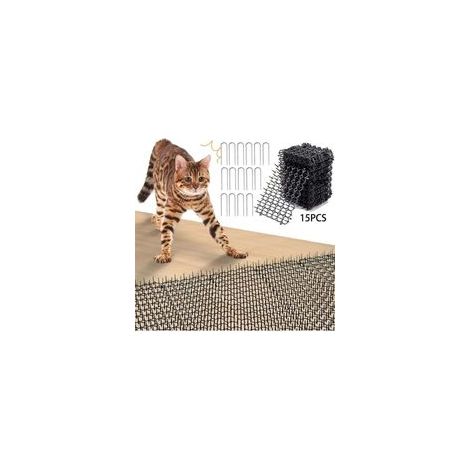 Abweisende Matte Für Katzen Und Hunde – 15er-pack, 20x15 Cm – Wasserdicht Und Wiederverwendbar – Schutz Für Innen- Und Außenbereiche