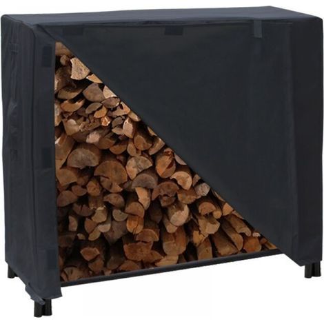 Holzständer Mit Abdeckung Großer Outdoor-holzständer Aus Wasserdichtem 420d Oxford-gewebe