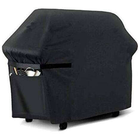 Abdeckung Für Gasgrill, 210d Oxford Wasserdichte Grillabdeckung, Windschutz-/uv-schutz-/staub- Und Reißfeste Grillhülle, Passend Für Die Meisten Grills