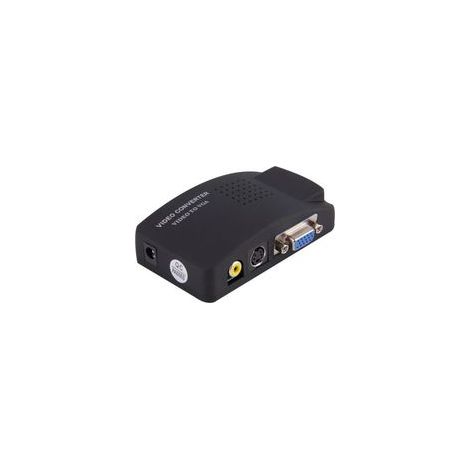 Video-adapter-konverter Av, Rca, S-video Auf Vga Für Monitore Und Projektoren