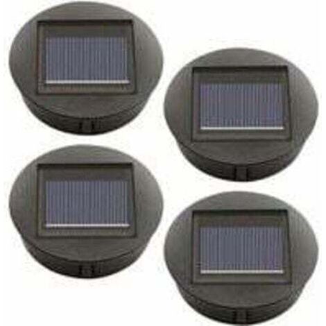 4er-set Solar-ersatzlampen Mit Led-glühbirnen – Ip65 Wasserdicht – Automatische Beleuchtung 6–12 H – Einfache Installation