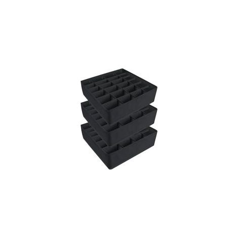 3er-set Schubladenorganizer, Faltbare Aufbewahrungsboxen Aus Atmungsaktivem Stoff Für Unterwäsche, Ideal Für Socken Und Krawatten (schwarz)
