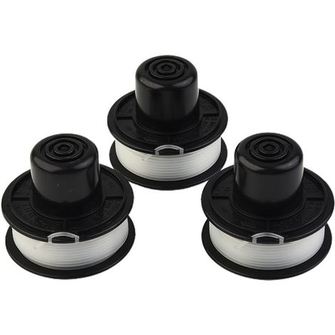 Satz Von 3/6/9 Trimmerköpfen Black & Decker A6226 Gl250 Gl310 Gl360, Ersatzspule Und -faden Für Rasentrimmer