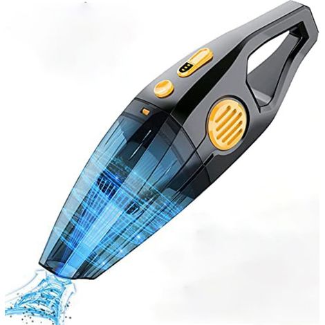Kabelloser Handstaubsauger Tischstaubsauger 120w Wiederaufladbar 8000 Pa - Mit Usb-anschluss, Nass- Und Trockensauger Für Auto, 2 Geschwindigkeiten