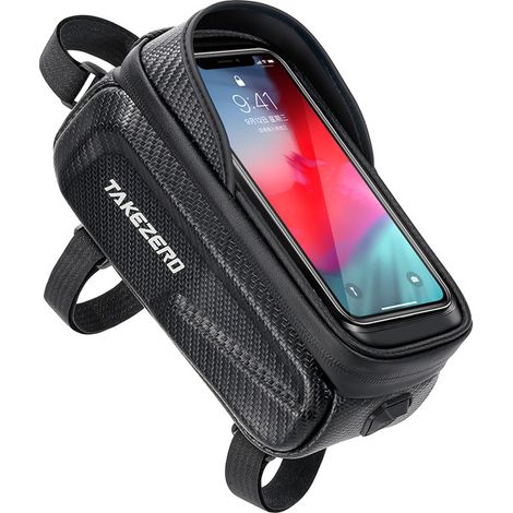 Fahrradtasche, Wasserdichter Fahrrad-handyhalter, 3d-eva-handyhalterung, Fahrradzubehör, Berührungsempfindlicher Tpu-bildschirmschutz Mit Sonnenschutz Für Smartphones Von 4,7 Bis 6,8 Zoll