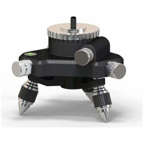Laser-nivellier-adapter – 360° Drehbare Basis Zur Verbindung Mit Einem Stativ Für Lineare Laser-nivelliergeräte, Schwenkbare Stativbasis Für Nivellier-adapter Mit 6,35 Mm Und 5/8 Zoll.
