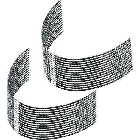 30er-pack - Ersatzfaden Für Bosch F016800431 Rasentrimmer Afs 23 Bis 37 (37 Cm X 3,5 Mm)